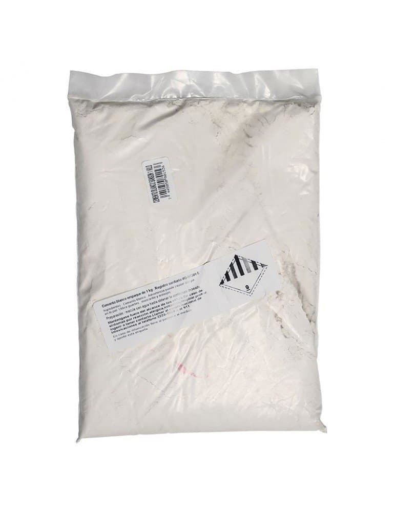 CEMENTO BLANCO x 1Kg, (UN KILO)
