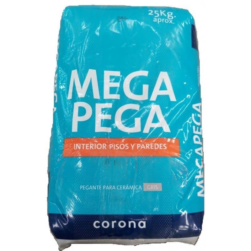 MEGAPEGA CERAMICO CORONA x 25Kg, GRIS