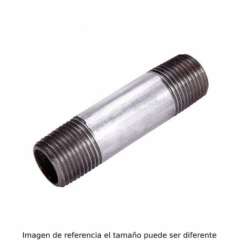 NIPLE GALV, 1/2 x 4"