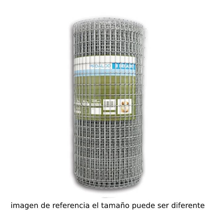 MALLA PLASTICA DIAMANTE 11x 11 NEGRA x