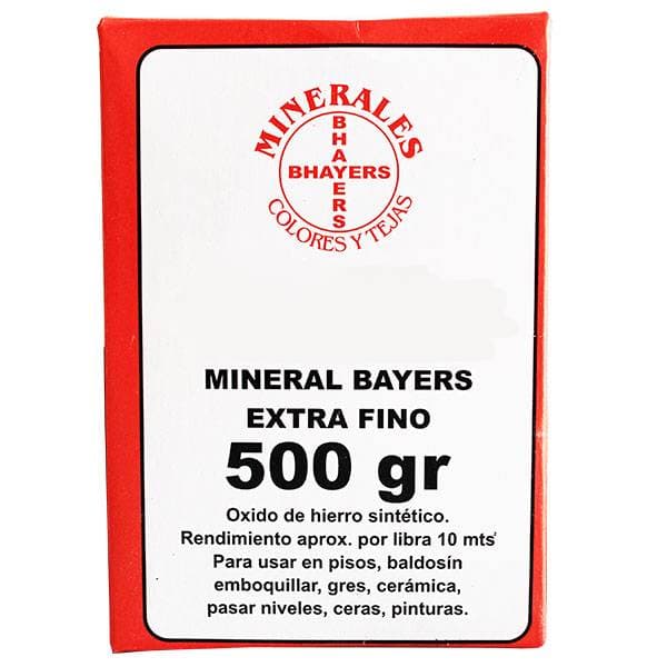 MINERAL ROJO