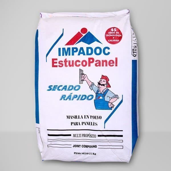 ESTUCO PANEL x 25 Kg, IMPADOC