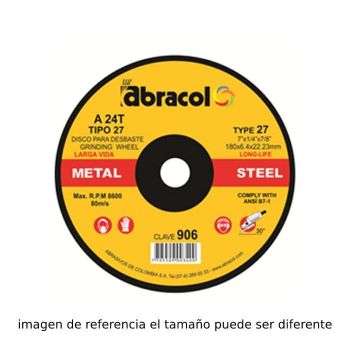 DISCO PULIR METAL 9" ABRACOL