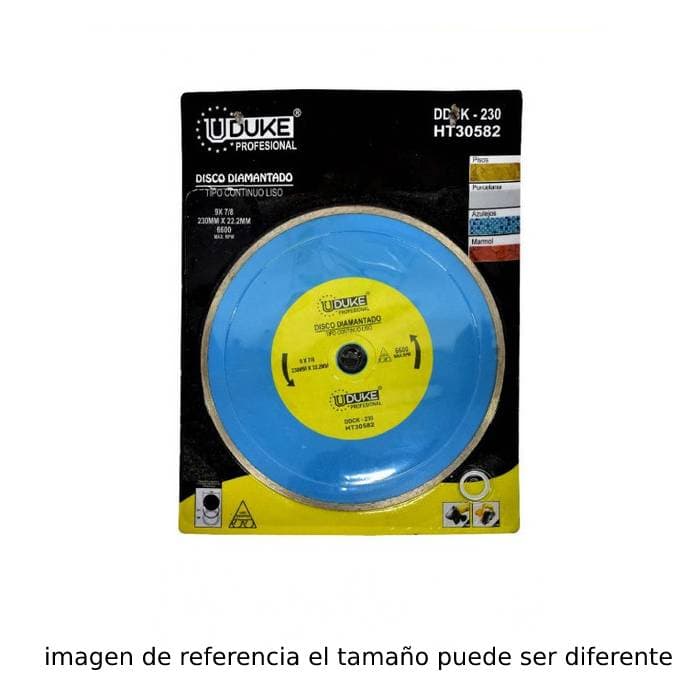 DISCO DIAM,7" CONT  UDUKE