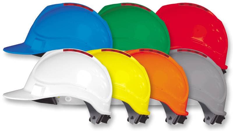 CASCO PROTECCION AMARILLO/ CON NORMA