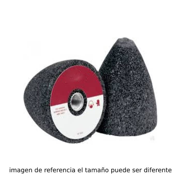 PIEDRA CONO 3" x 5/8 GRANO 24/ 36/ 60