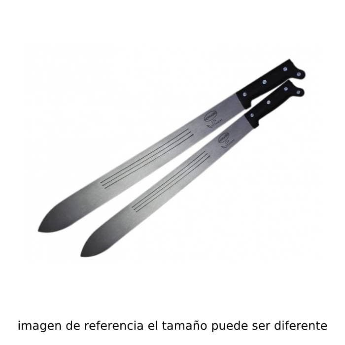Machete 3 canales18" pulido
