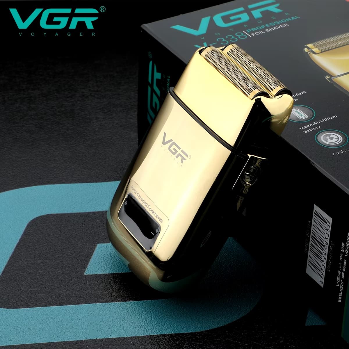 Máquina Afeitar recargable LED VGR V338