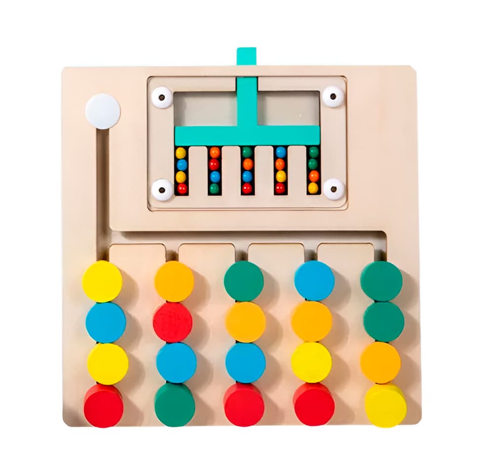 Juego Tablero Colores Encastre Figuras