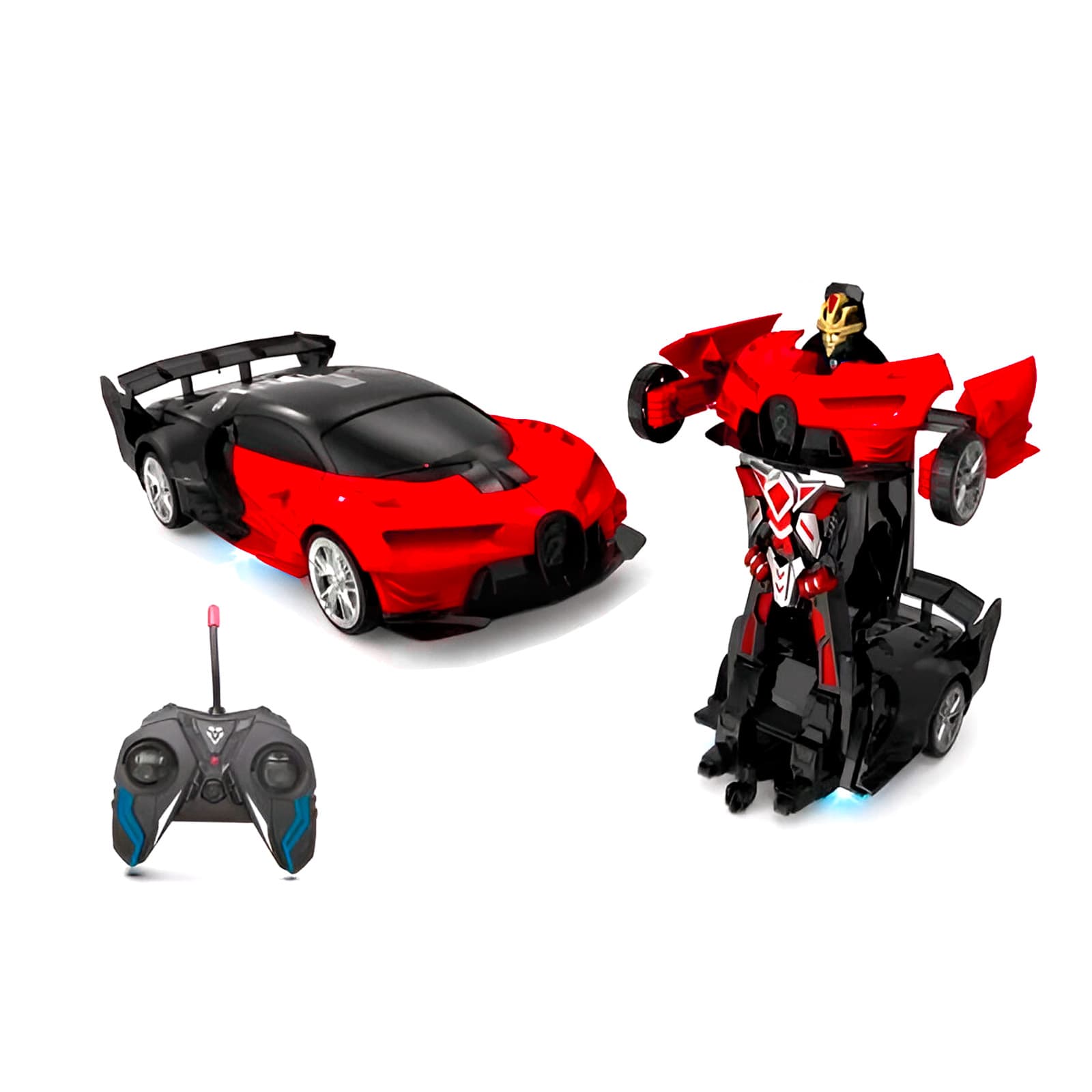 Carro Control Remoto Transformers En Rob