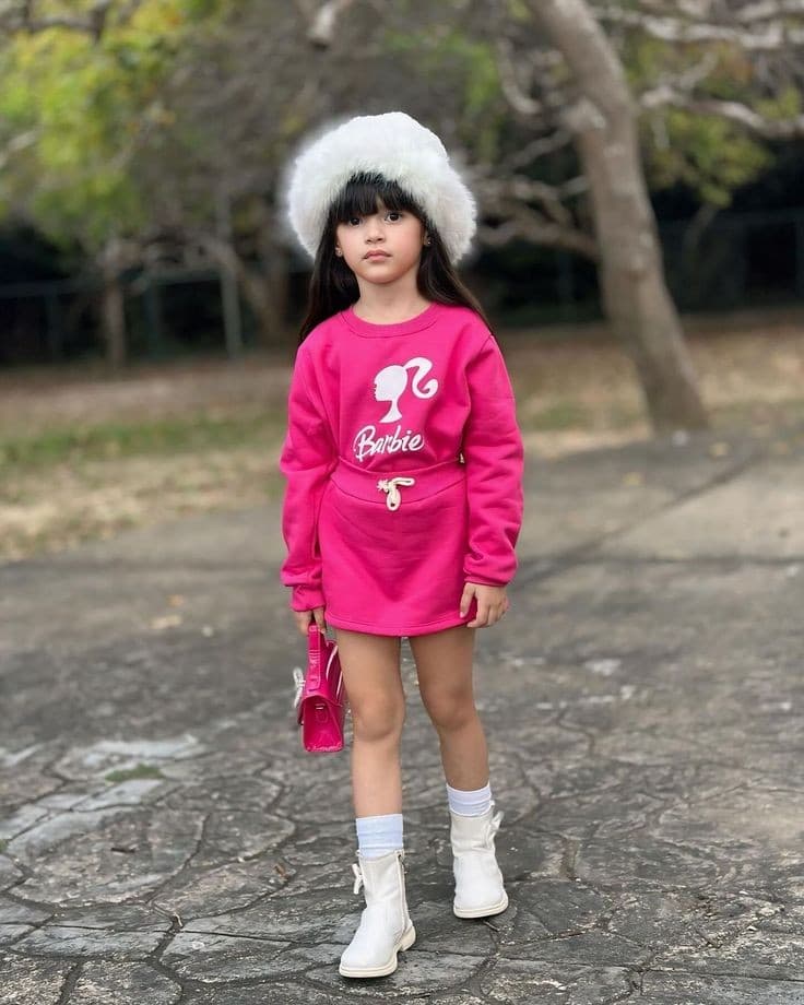 FALDA SHOR+ BUSO BARBIE