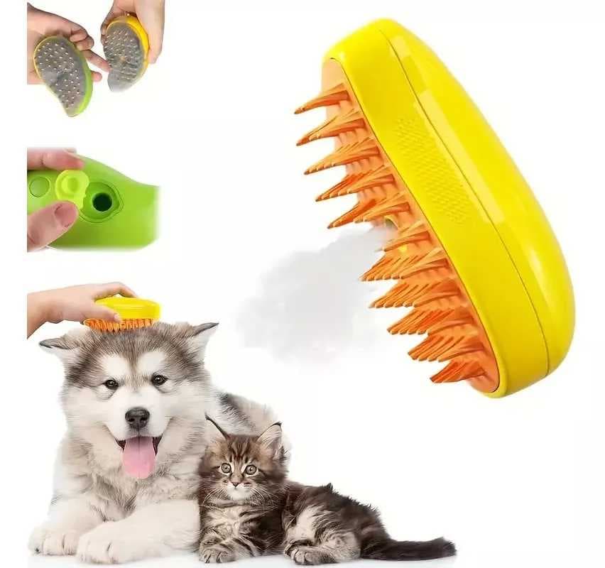 Cepillo Para Mascotas Vapor