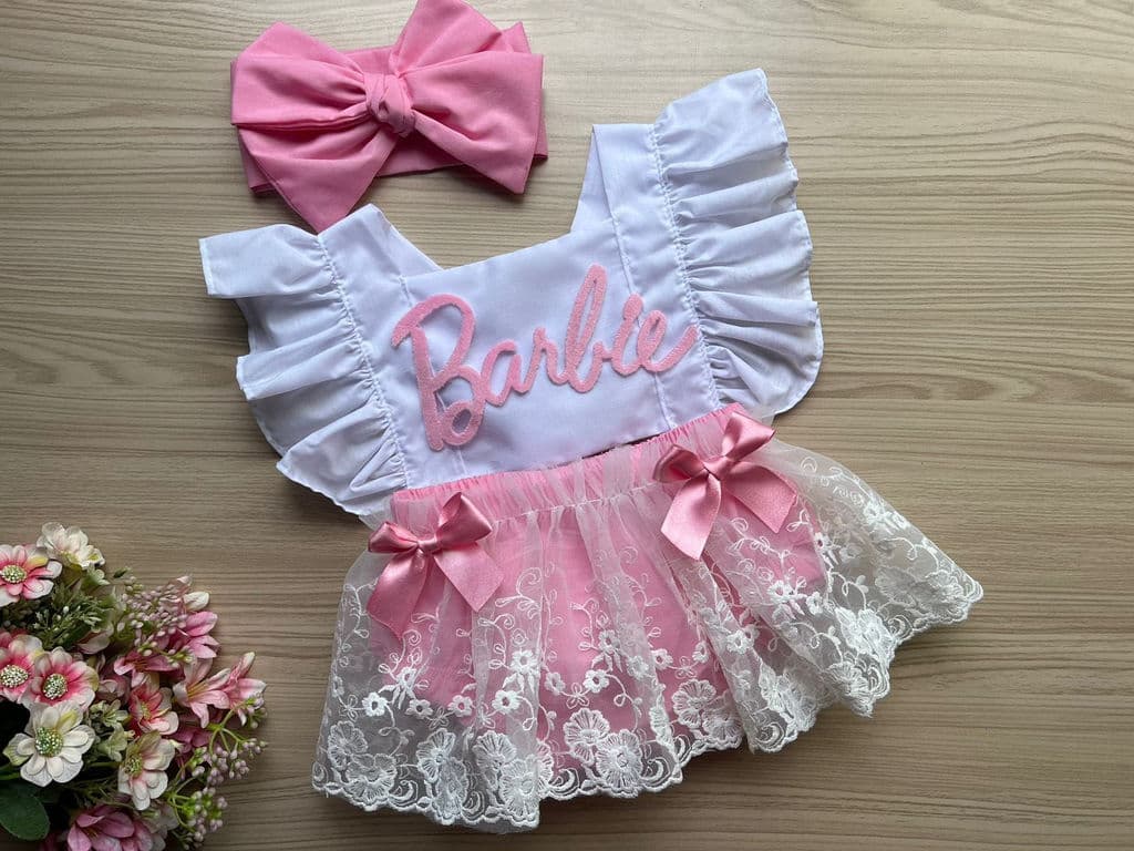 ASOLEADOR CON FALDA DE ENCAJE PARA BEBE