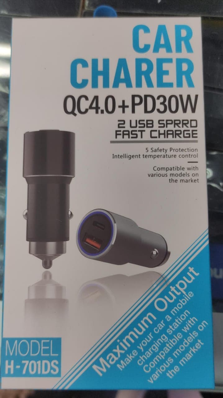 CARGADOR DE CELULAR PARA CARRO