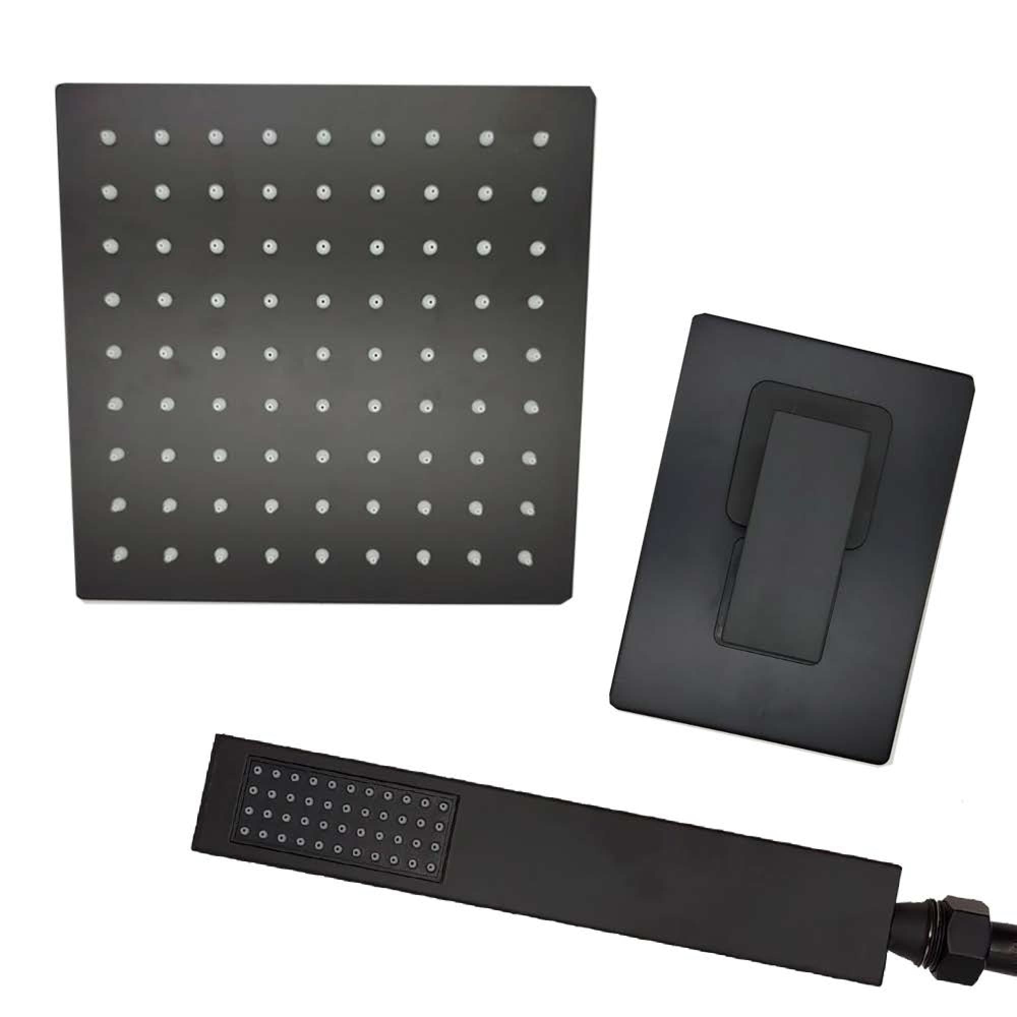 Set de baño de lujo Negro mate