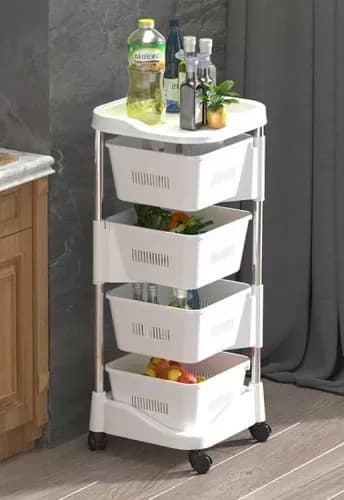Carrito Organizador De Baño Y Cocina 4