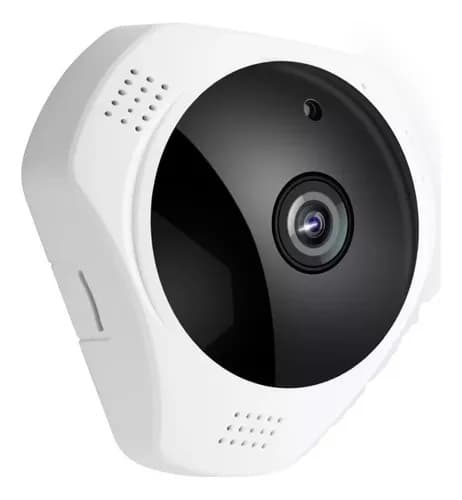 Cámara Ip Wifi  Ojo De Pez Panorámica 3