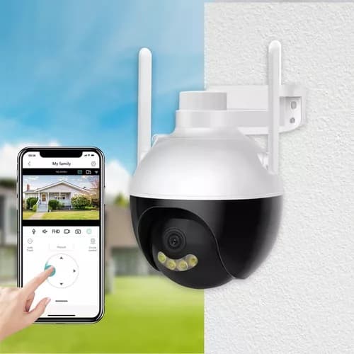 Camara Robotica Inalambrica Wifi 3 Ante