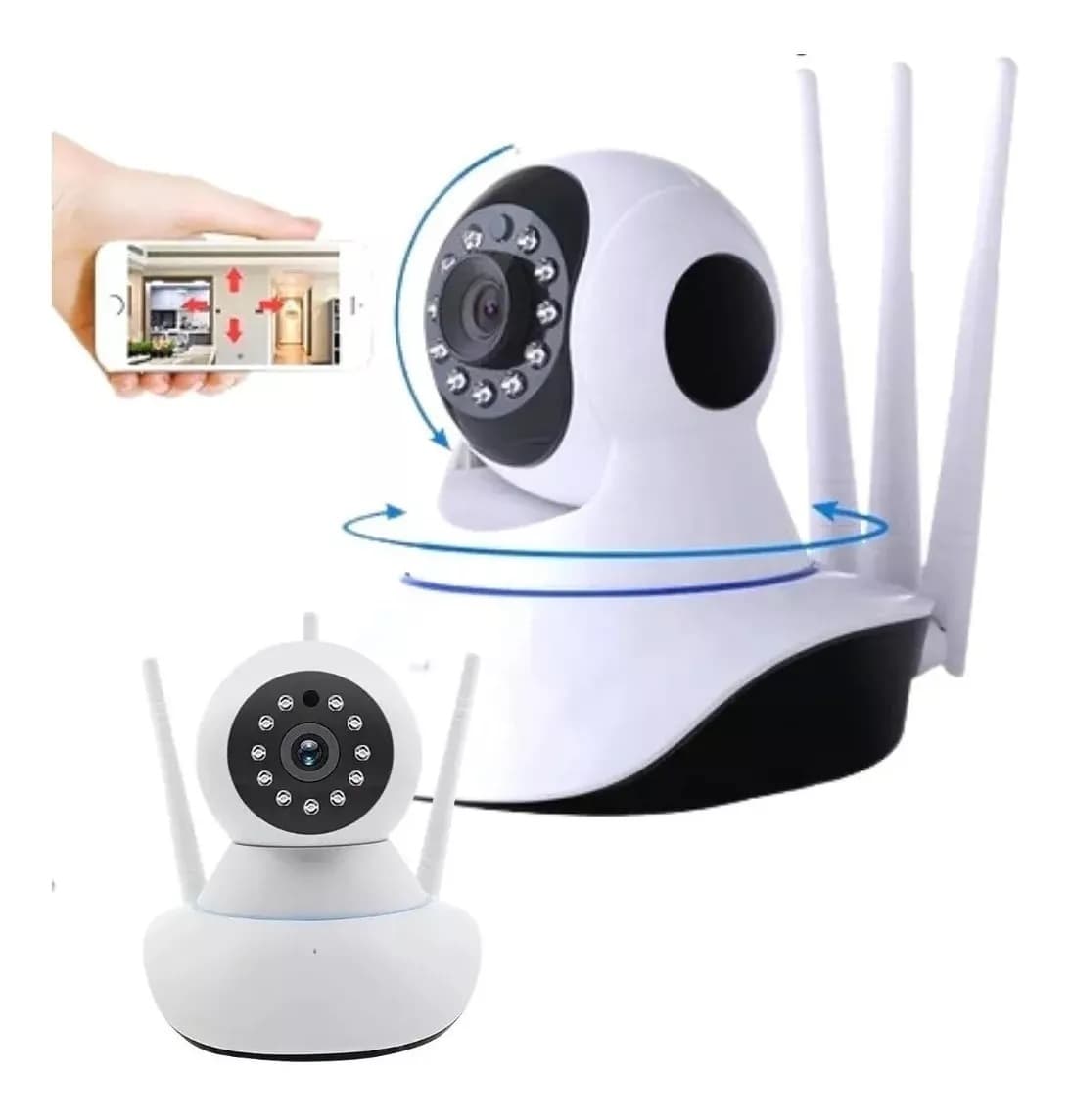 Camara Ip Wifi Vision Nocturna  2mpx 3