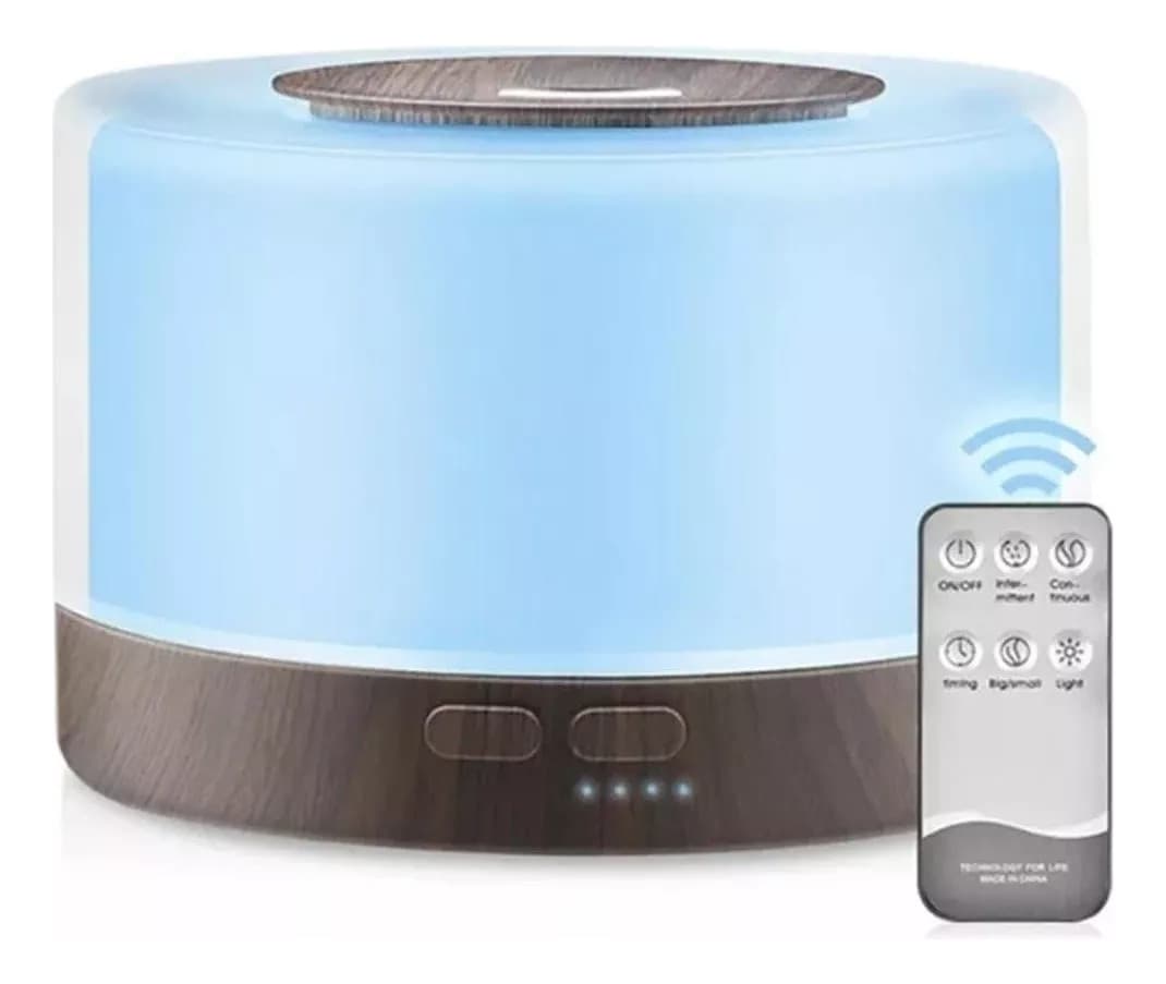 Difusor Aroma Humidificador Aromaterapi