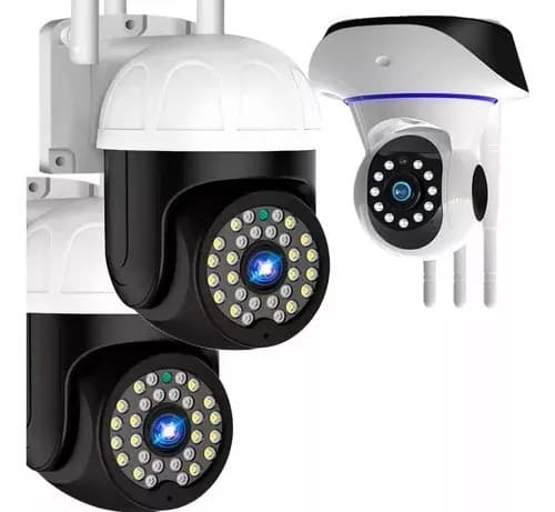 Combo 3 Cámaras Robóticas Ip Wifi 1080p