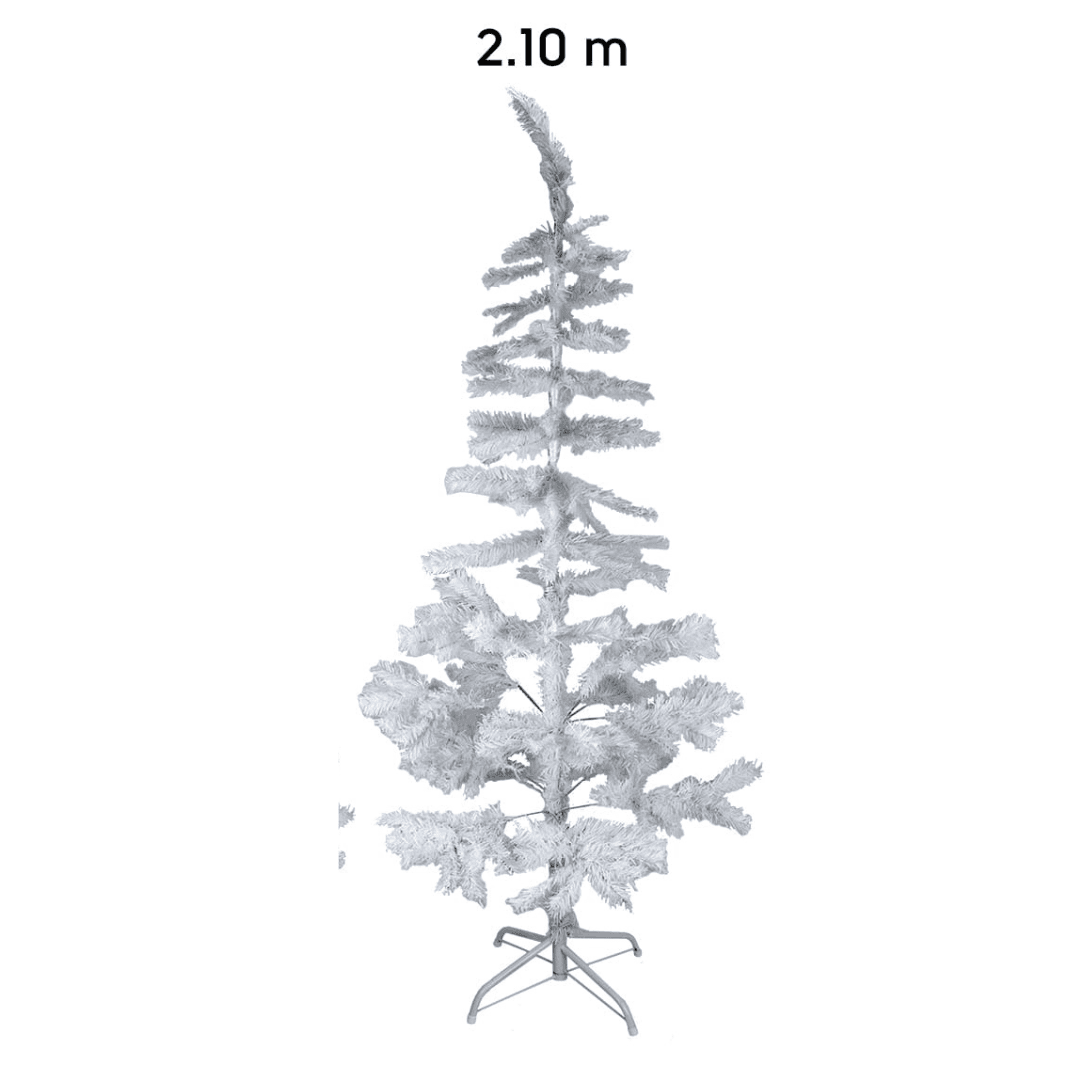 Arbol Navidad 2,10 metros blanco