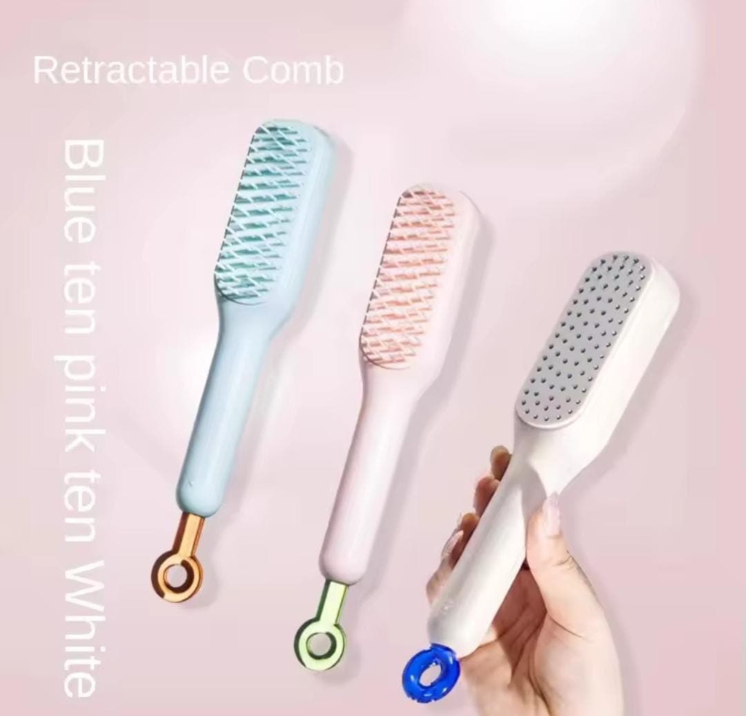 Cepillo Peine D Cabello Magico Retractil