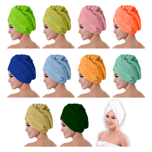 GORRO TURBANTE DE MICROFIBRA