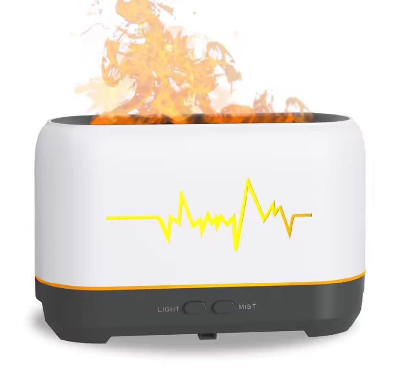 Humificador Difusor Chimenea Blanco