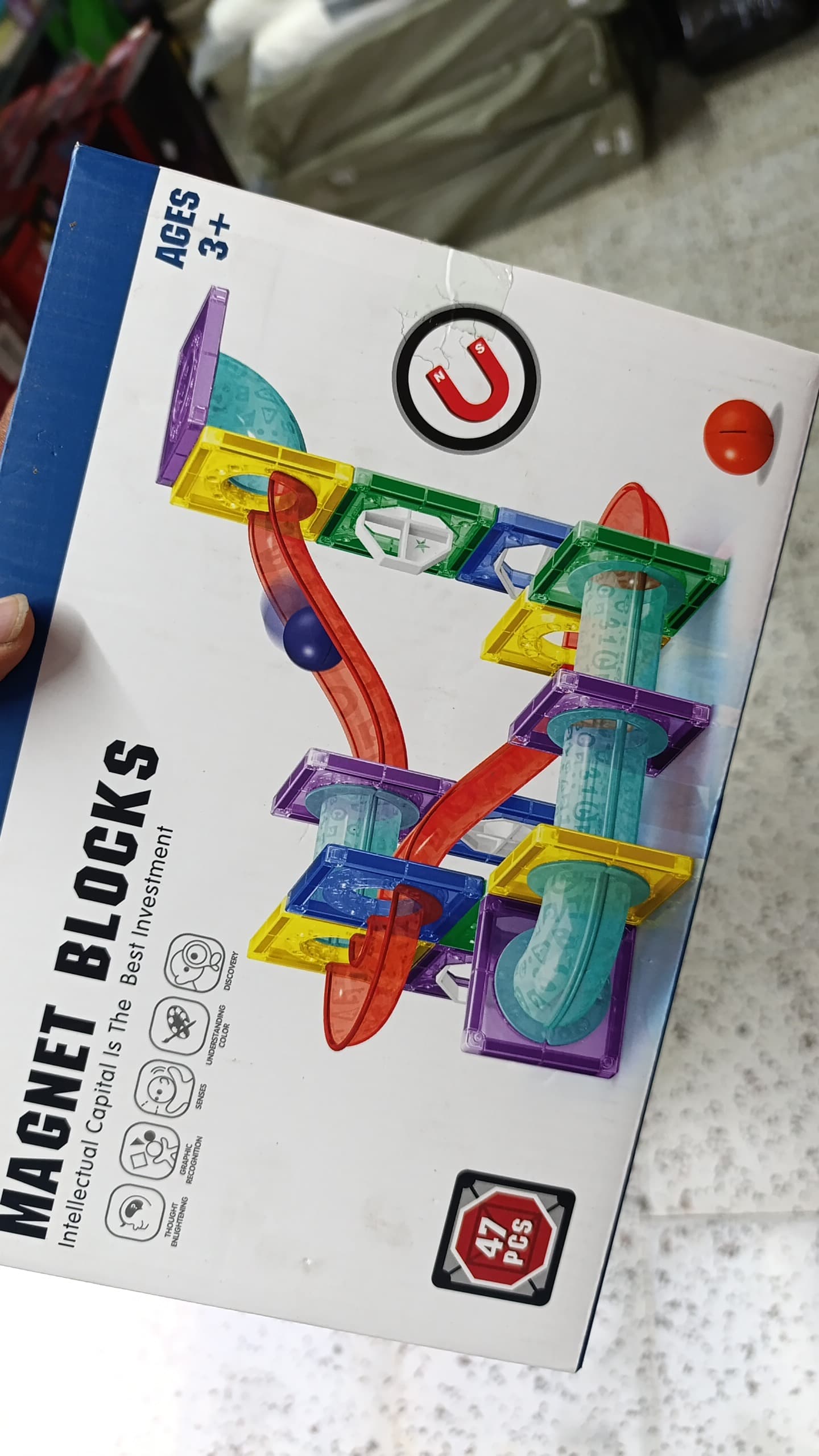 JUEGO DIDACTICO MAGNETICO 47 PIEZAS