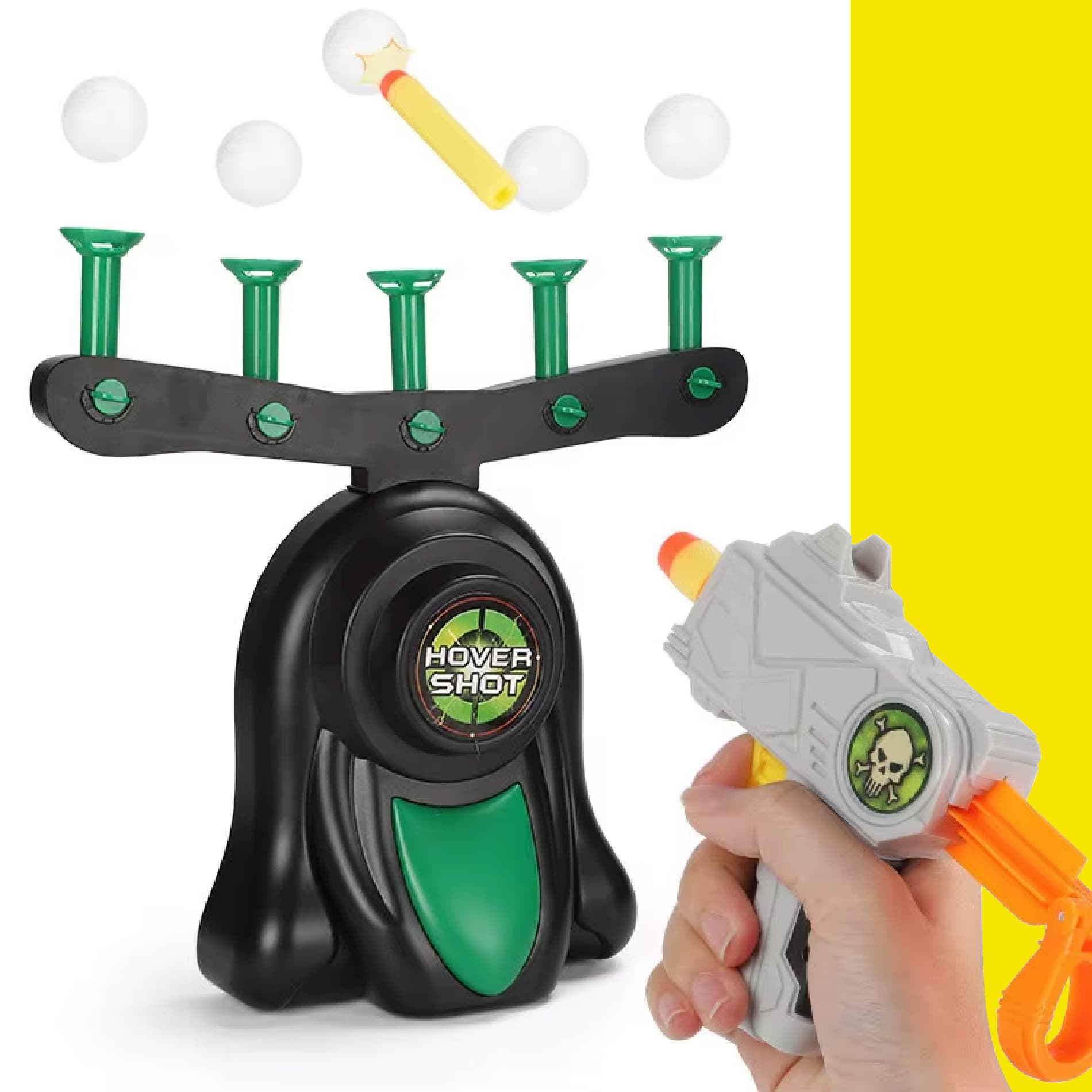 Juego Tiro Electrico Pelotas Flotantes