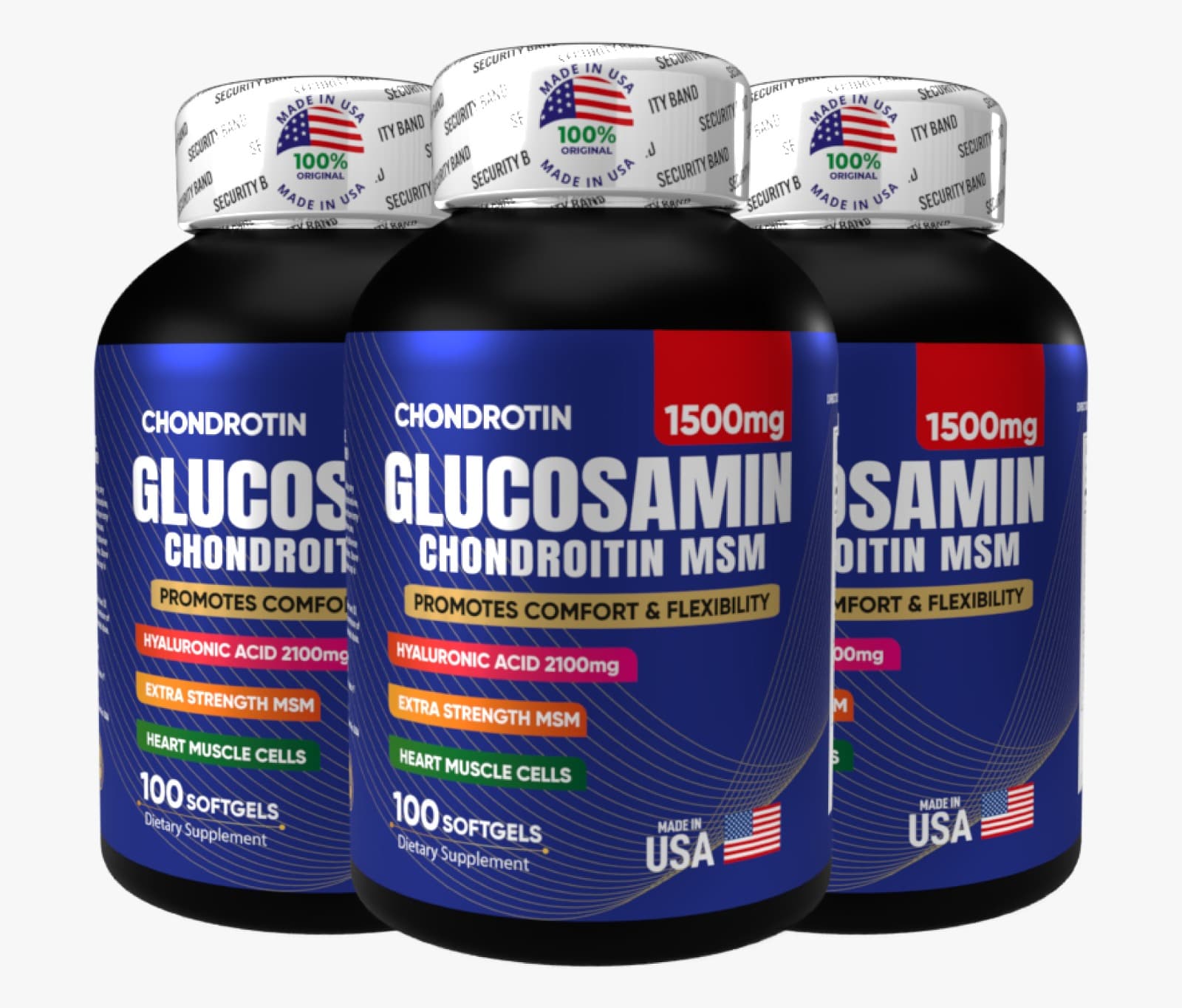 glucosamina combo x 3 und