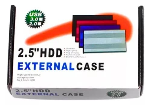 Caja Externa Case Sata Disco Duro 2.5USB
