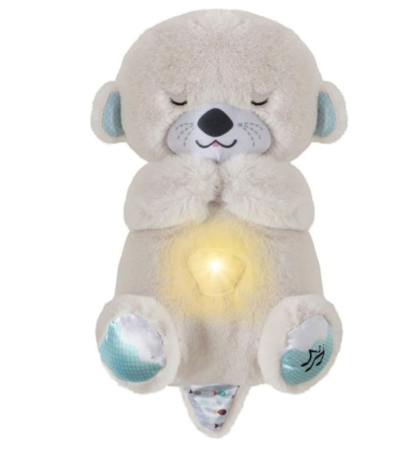 Peluche Nutria Respira Tranquiliza Gris