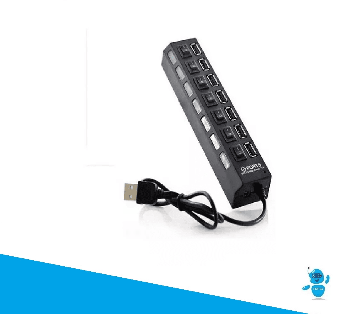 Multipuerto Usb Hub 7 Puertos