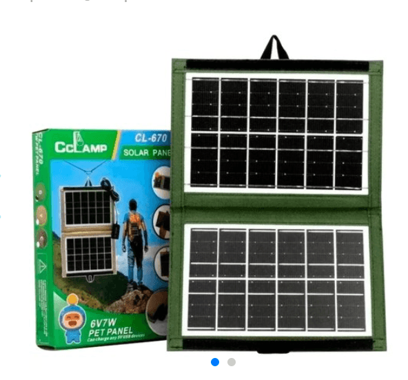 Panel Solar Recargabler