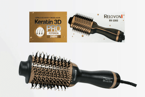 Cepillo secador avocado 3d keratina