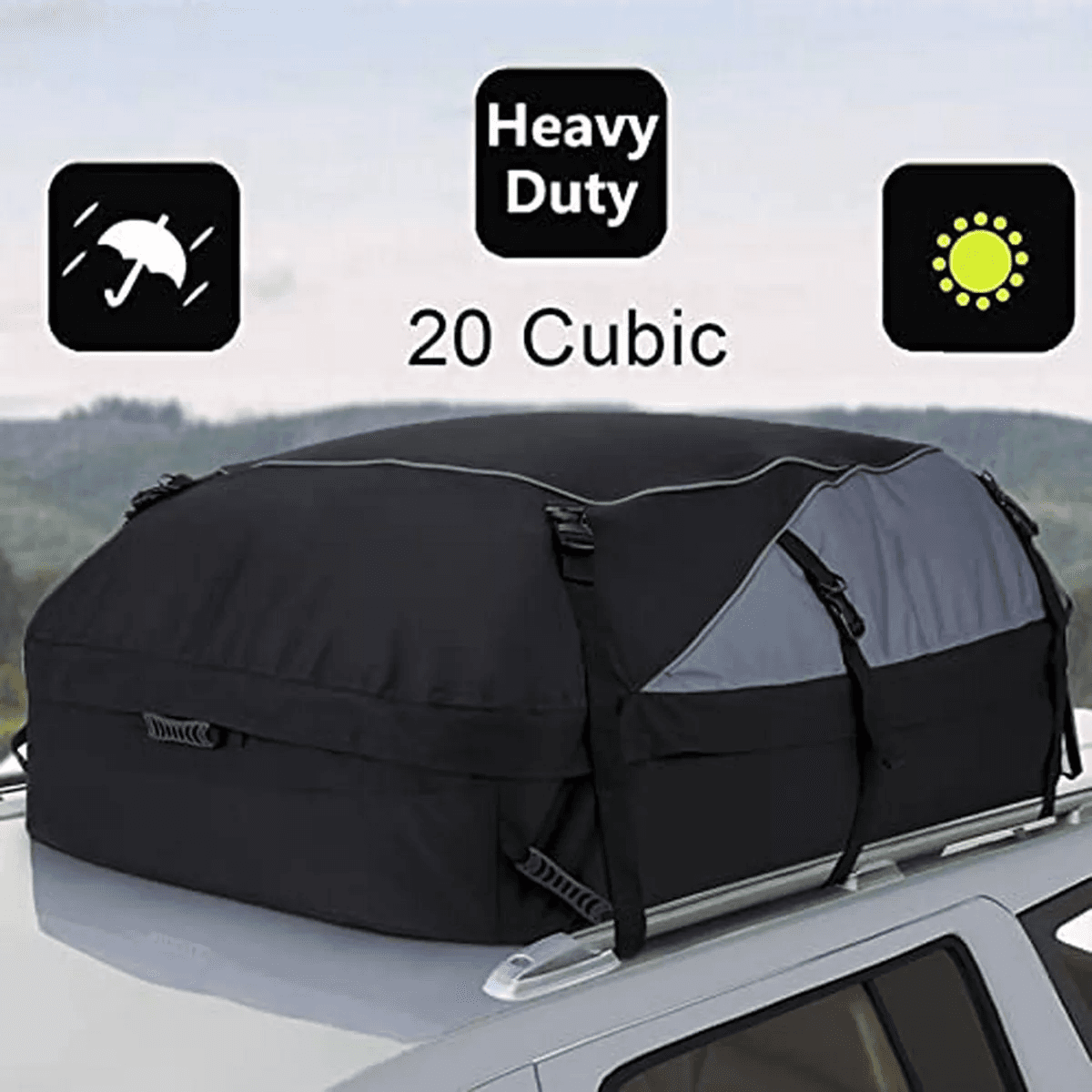 Bolsa de techo para carga de coche