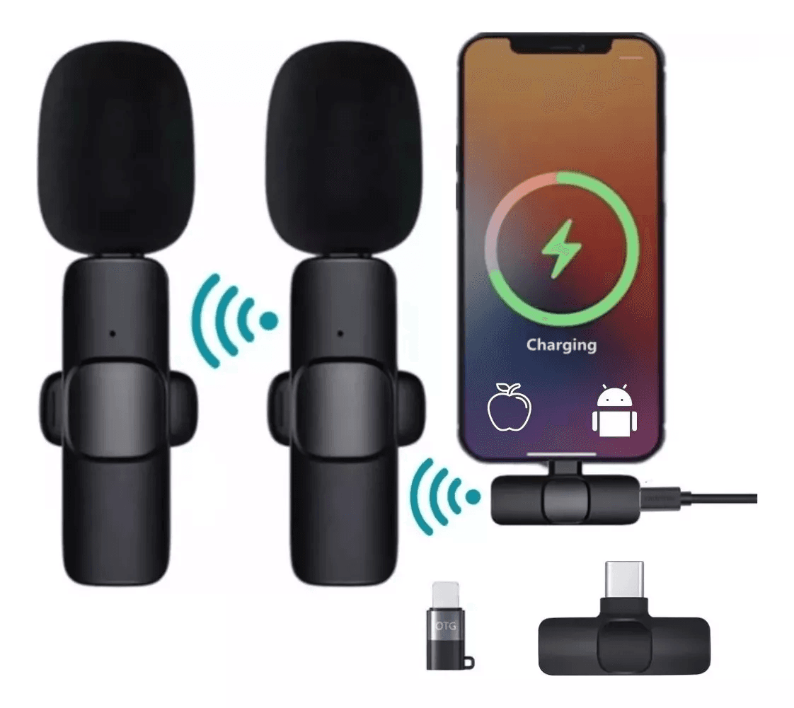 Micrófono Inalámbrico De Solapa Celular