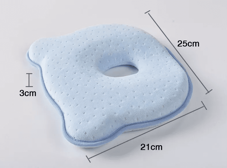 Almohada bebé prevenir cabeza plana