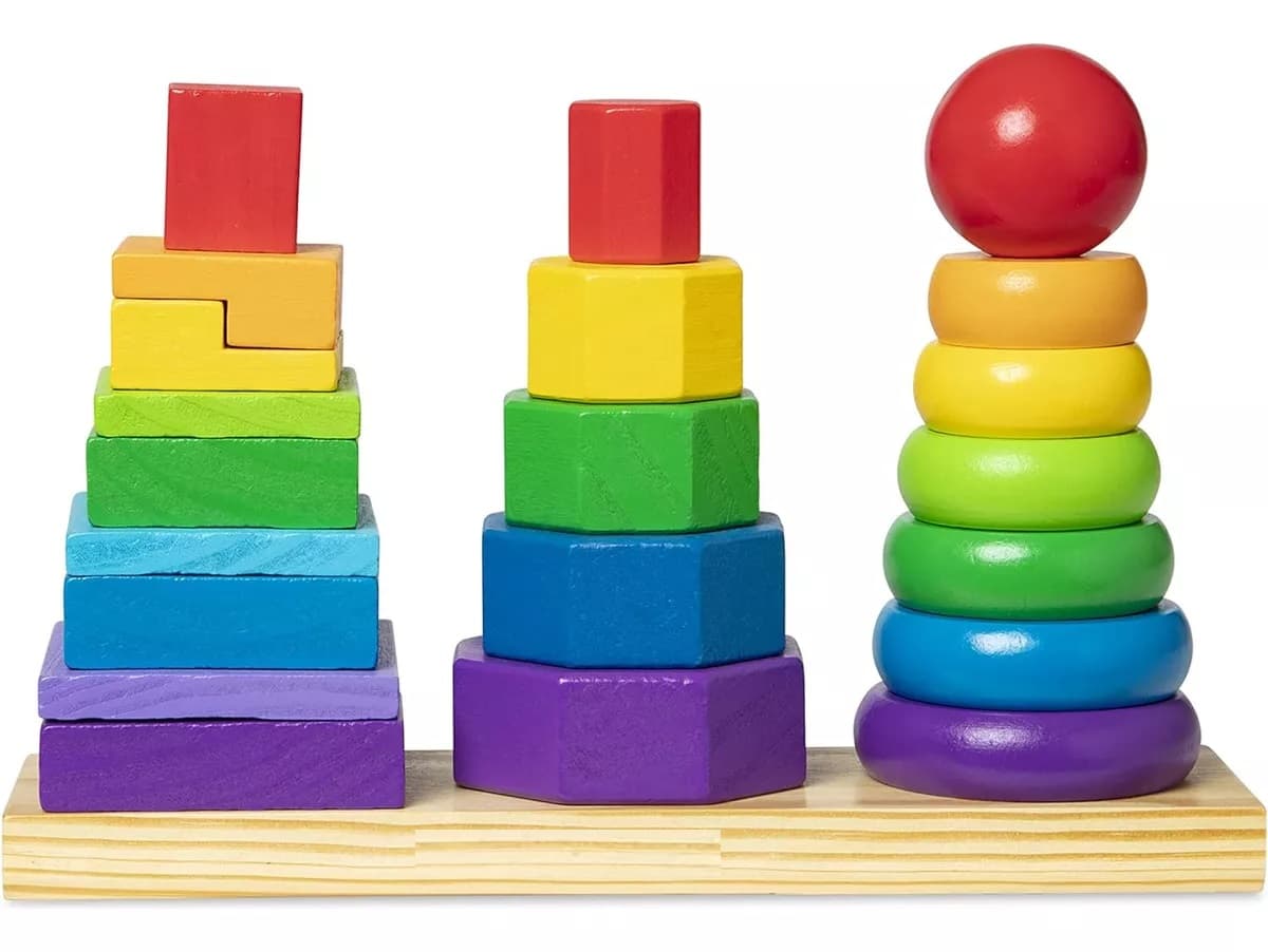 Juego Apilado juguete didáctico montesso