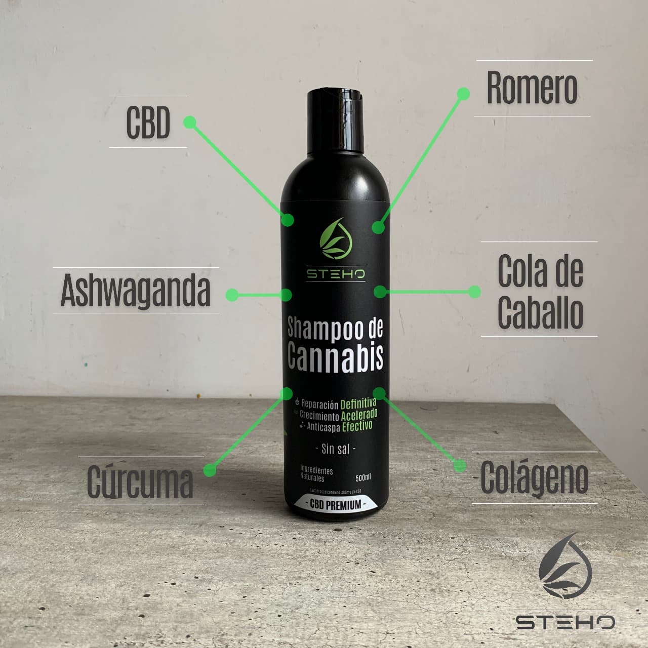 Shampoo Steho 500 ml