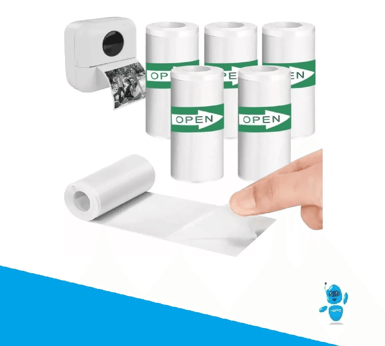 Rollo De Papel De Impresora Térmica