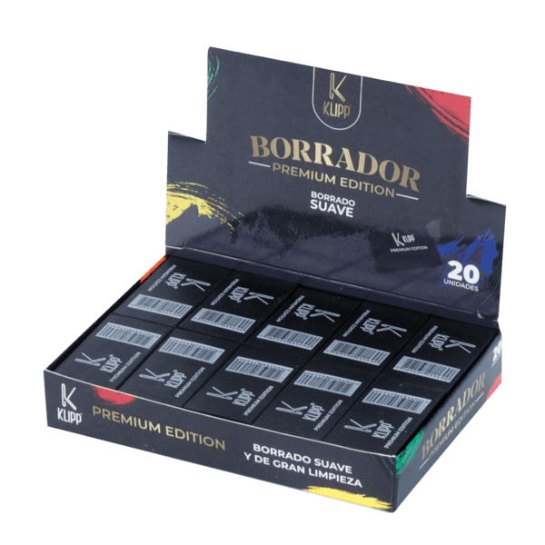 Borrador mediano NEGRO x 20 uni
