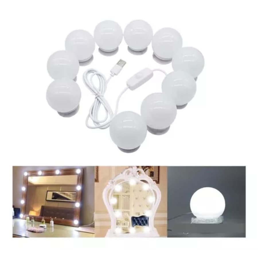 Extension Luces Bombillas Para Espejo
