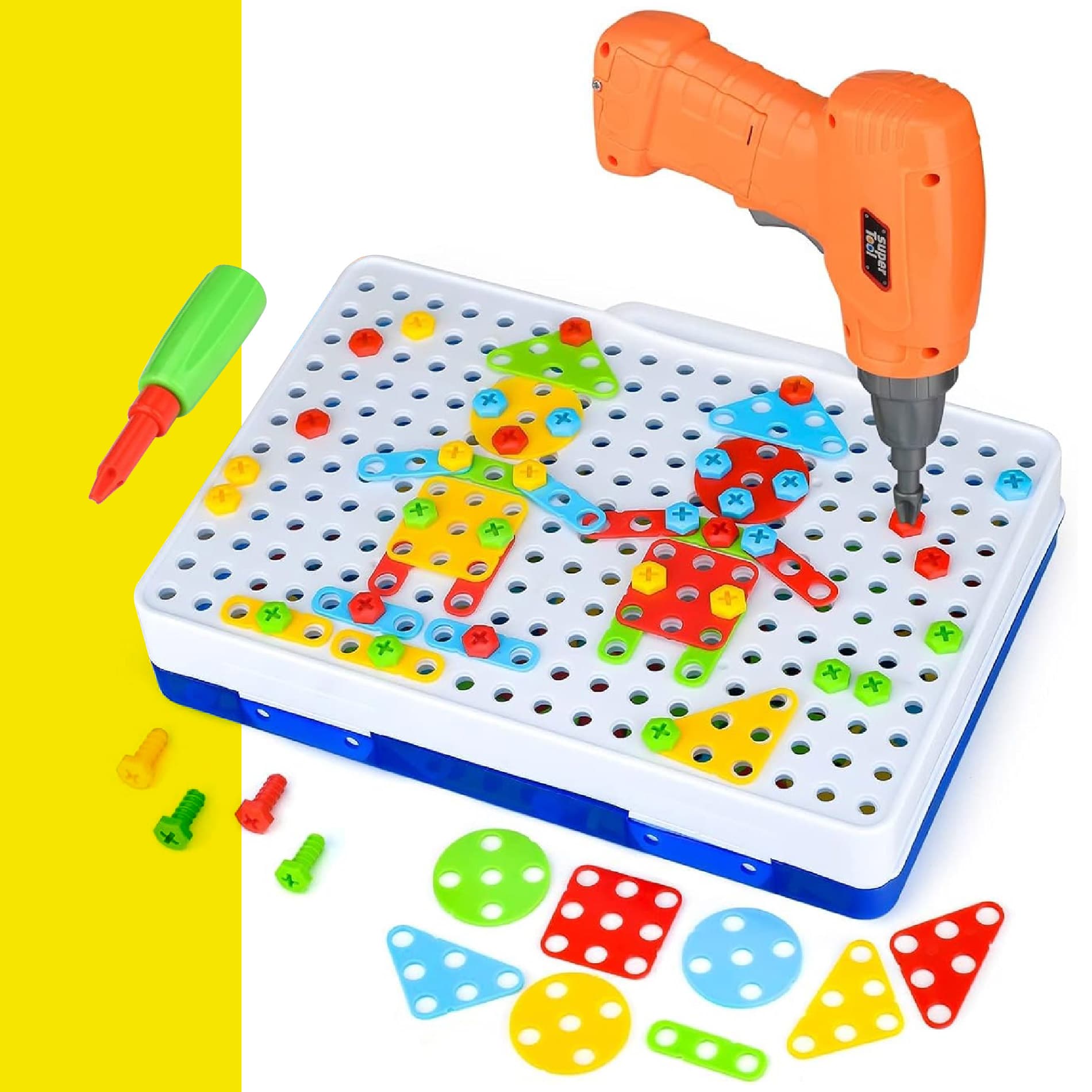 Juego Taladro Costruccion 151 Piezas