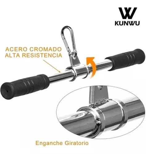 Polea agarre goma 51cm