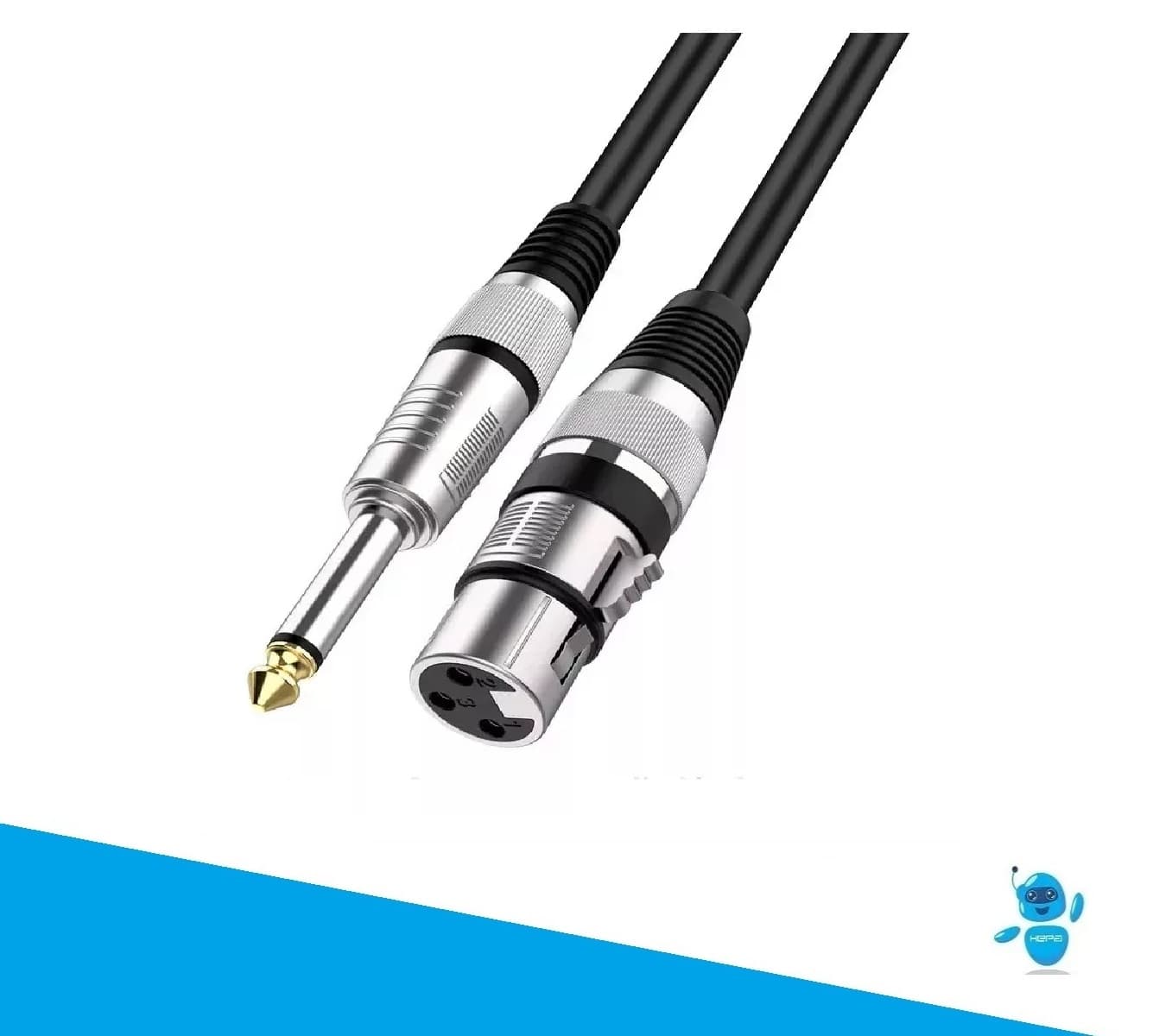 Cable Plug Auxiliar Trs 6,35mm A Canon