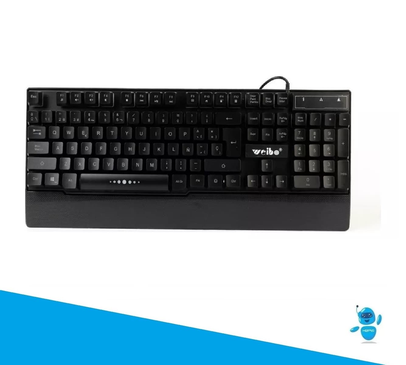 Teclado Gamer Weibo Wb-100 Qwerty