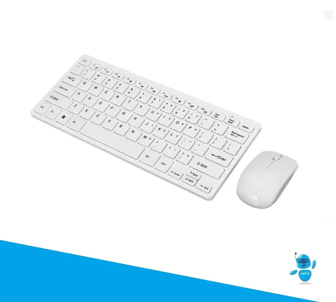 Kit Mini Teclado + Mouse Inalámbrico 2.4